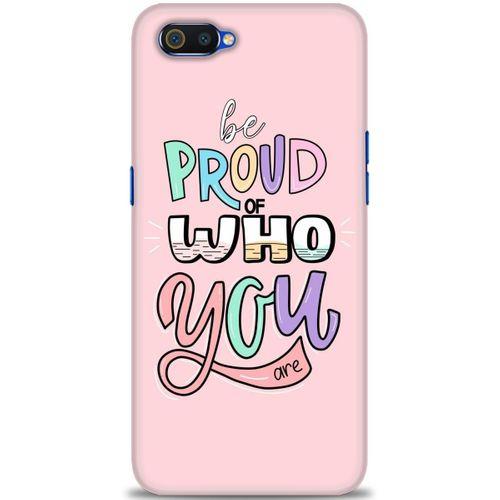 Realme C2 Kılıf HD Baskılı Kılıf - Who You + Tam Ekran Koruyucu