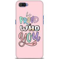 Realme C2 Kılıf HD Baskılı Kılıf - Who You + Tam Ekran Koruyucu