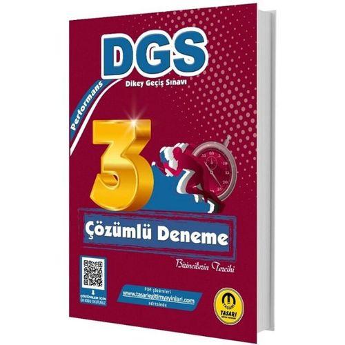 DGS Performans Çözümlü 3 Deneme Tasarı Yayınları