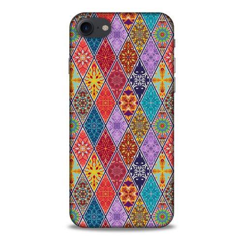 Ethnic Culture (4) Apple Iphone 8 Kılıf Silikon Kapak Desenli