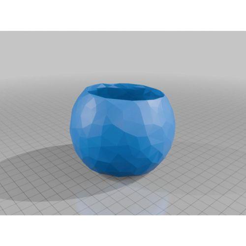 Düşük Poligon Daire Saksı (Bu ürün Sadece Plastik parçadır - Almadan Önce Soru Sorabilirsiniz)