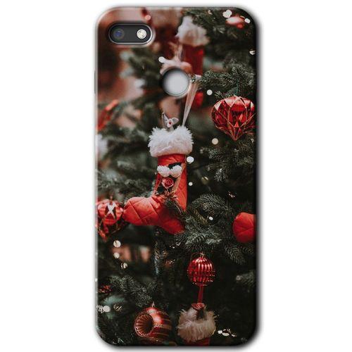 Potkal Hediye Fabrikası General Mobile GM 8 Go Kılıf HD Desen Baskılı Arka Kapak - Happy New Year