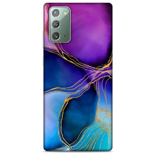 Samsung Galaxy Note 20 Uyumlu Kılıf Mor Delisi (45) Liquid Air Kılıf Karışık