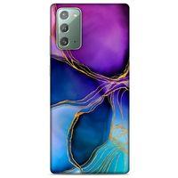 Samsung Galaxy Note 20 Uyumlu Kılıf Mor Delisi (45) Liquid Air Kılıf Karışık