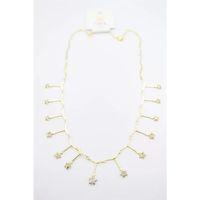 Yıldız Sallantılı Kolye - Altın