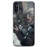 MRCİLETİSİM Xiaomi Mi 9 Kılıf HD Desen Baskılı Arka Kapak+Temperli Cam - Kadim Dost