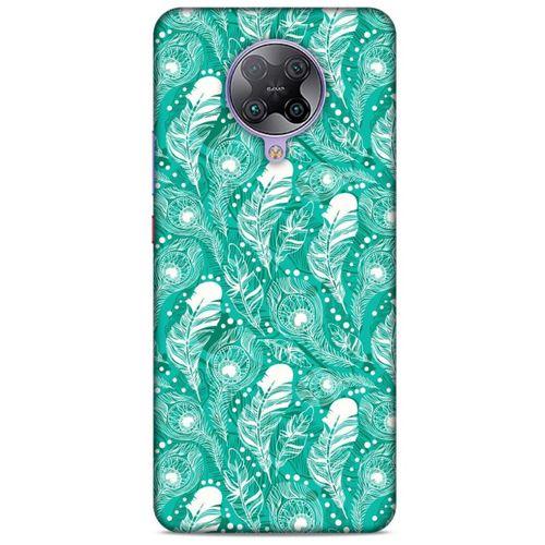 Xiaomi Poco F2 Pro Kılıf Desenli Özel Seri Tüyler (45) Liquid Air Kılıf