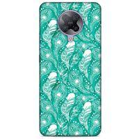 Xiaomi Poco F2 Pro Kılıf Desenli Özel Seri Tüyler (45) Liquid Air Kılıf