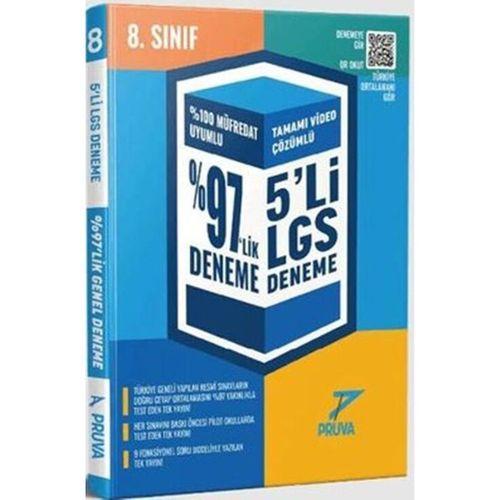 8. Sınıf LGS 5 li Genel Deneme Pruva Akademi