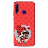 Animax Bereli Pug Huawei Honor 20 Lite Kılıf Desenli Silikon