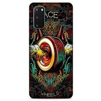 Samsung Galaxy S20 Uyumlu Kılıf Motorsiklet (24) Darbe Emici Kılıf İskelet