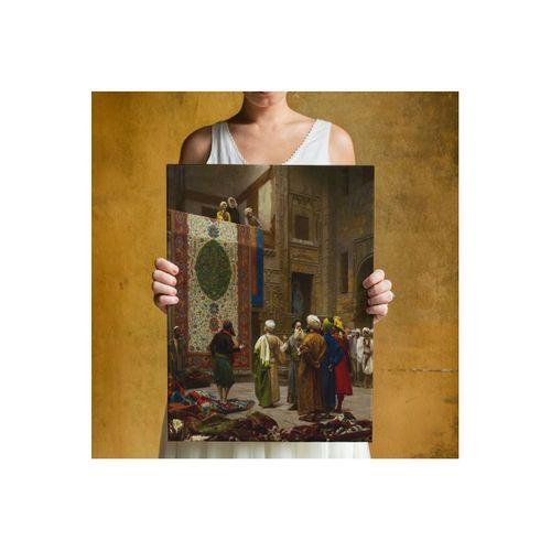 Osman Hamdi Bey'in Halı Tüccarı Isimli Eseri Kanvas Tablo