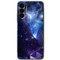 Tecno Pova 3 Kılıf HD Desen Baskılı Arka Kapak - Galaksi