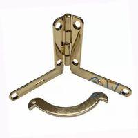 Makaslı Menteşe - 16x36x76mm, Gold, 100 Adet