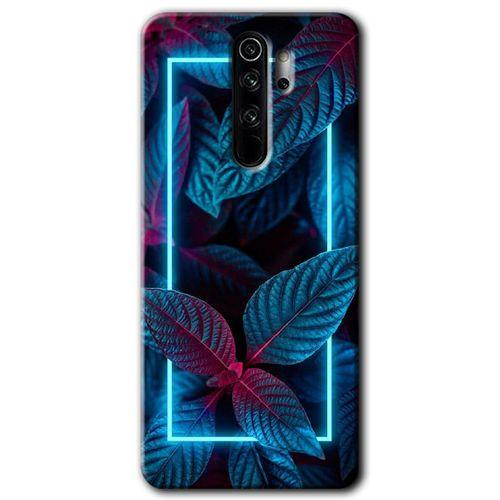 Xiaomi Redmi Note 8 Pro Kılıf Kapak - Mekanik Yaprak 4 +Hayalet Ekran Yandan Gözükmez