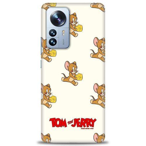 Xiaomi Mi 12 Pro Kılıf HD Baskılı Kılıf - Jerry + Tam Ekran Koruyucu