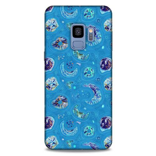 Samsung Galaxy S9 Kılıf Baskılı Özel Seri Taşlı (44) Tough Armor Kılıf