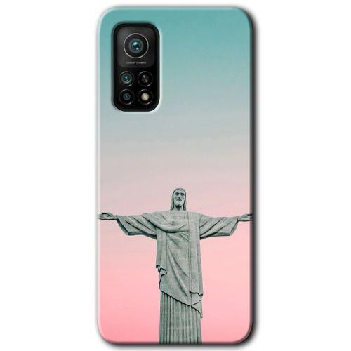 Potkal Hediye Fabrikası Xiaomi Mi 10T Pro Kılıf HD Desen Baskılı Arka Kapak - Rio
