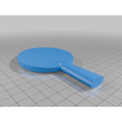 Tenis Raketi Çiçek Saksısı 3D Baskı (Bu ürün Sadece Plastik parçadır - Almadan Önce Soru Sorabilirsiniz)