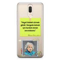 Huawei Mate 10 Lite Kılıf Caps Eisnstein Arka Kapak Koruma Desenli Full Koruyucu