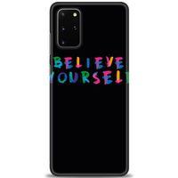 Samsung Galaxy S20 Plus Kılıf HD Baskılı Kılıf - Believe + Tam Ekran Koruyucu