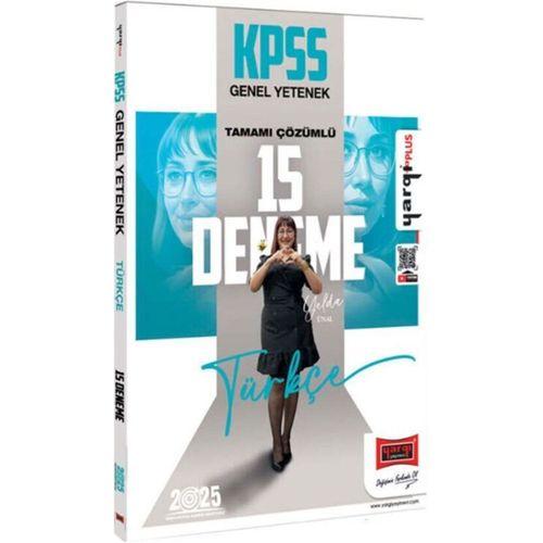 2025 KPSS Genel Yetenek Tamamı Çözümlü Türkçe 15 Deneme Yargı Yayınları