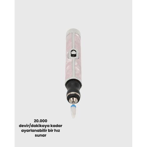 Usb Şarjlı Profesyonel 20.000 Rpm Elektrikli Oje Sökücü Ve Tırnak Bakım Aleti