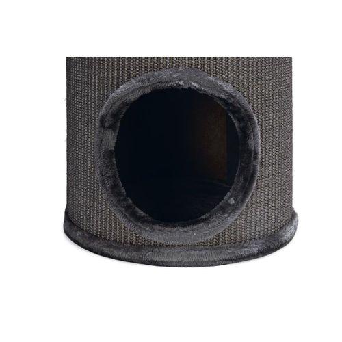 Beeztees Kedi Tırmalama ve Oyun Evi, Gri, 37x70cm