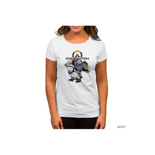 Overwatch Winston Tee Beyaz Kadın Tişört