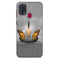 Lopard Samsung Galaxy M31 Uyumlu Kılıf Manipülasyon ☻ (31) TPU Kılıf Baskılı