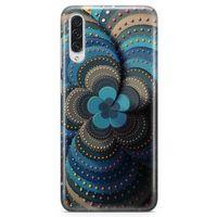 Samsung Galaxy A50s Kılıf İnci Taşlı Çiçek Arka Kapak Koruma Desenli Full Koruyucu