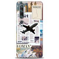 Xiaomi Mi Note 10 Pro Kılıf HD Baskılı Kılıf - Net Woman + Tam Ekran Koruyucu