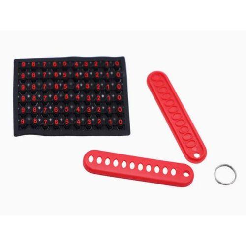 Mini Anahtarlık Çok Amaçlı Numaratör