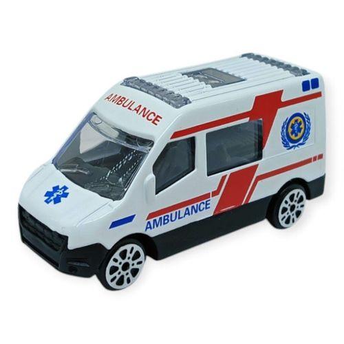 İş Araçları Serisi - Ambulans Araç Seti 5 Parça 7 cm - TH733