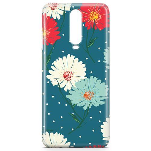 Xiaomi Redmi Poco X2 Kılıf Karlı Çiçekler Arka Kapak Koruma Desenli Full Koruyucu