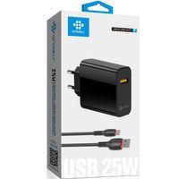 4.1A 25W QC3 TYPE-C Hızlı Şarj Aleti Arbaks Arb-015