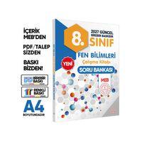 2027 8 Sınıf LGS Fen Bilimleri MEB ÇKS (Renkli Baskı A4 Boyutlu) BASKI ÜCRETİ