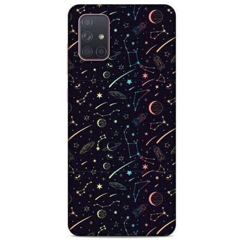 Spacex (49) Tema Ultra Silikon Kılıf Samsung Galaxy A71 Kılıf