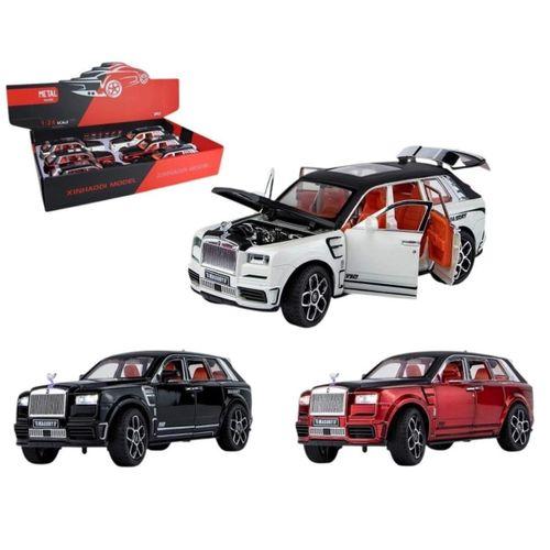Eğitici Oyuncak ZHD-B2408 -Vardem Çek Bırak Işıklı ve Sesli Kapıları Açılan MRS Polis Araba 1:24