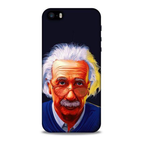 Apple iPhone SE Kılıf Almanya (37) Silicone Cover Einstein