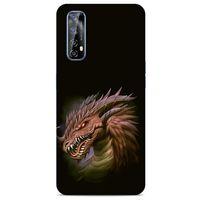 Huawei P Smart 2021 Kılıf Dragons (18) Telefon Kılıfları Kahverengi Ejderha