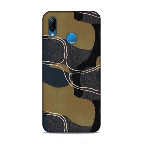Huawei P20 Lite Uyumlu Kılıf Romans (46) Core Armor Kılıf Gold