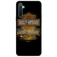 Realme 6i Uyumlu Kılıf Motorsiklet (35) Fit Design Kılıf Harley Davidson