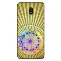Xiaomi Redmi 8A Kılıf Desenli Özel Seri Tüyler (27) Tasarımlı Kılıf