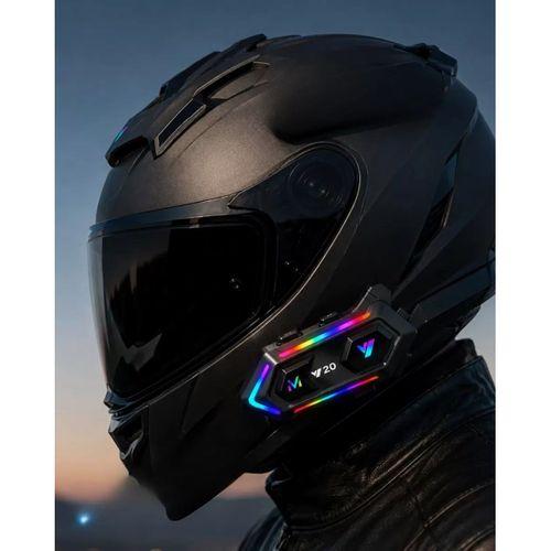 6. Bluetooth 5.3 Kask İçi Intercom Kulaklık Ipx6 Suya Dayanıklı Tasarım