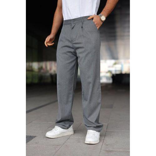 Erkek Beli Lastikli Baggy Pantolon