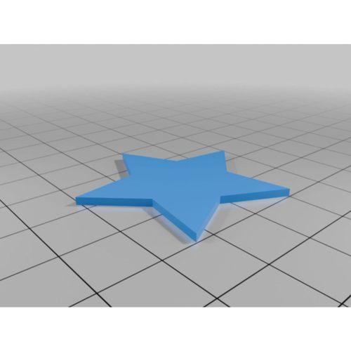 3D baskı Estrela dekoratif model (Bu ürün Sadece Plastik parçadır - Almadan Önce Soru Sorabilirsiniz)