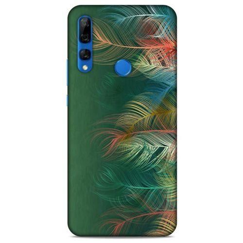 Huawei Y9 Prime 2019 Kılıf Desenli Özel Seri Tüyler (31) TPU Kılıf