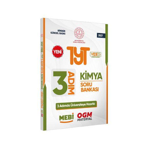 2027 TYT MEBİ-OGM 3 ADIM Kimya Soru Bankası RENKLİ A4 Boyut Video Çözümlü BASKI ÜCRETİ