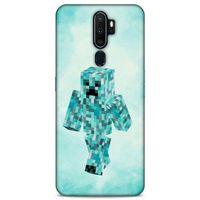Lopard Oppo A5 2020 Uyumlu Kılıf PiXel (47) Crystal Flex Kılıf Diamond Creeper